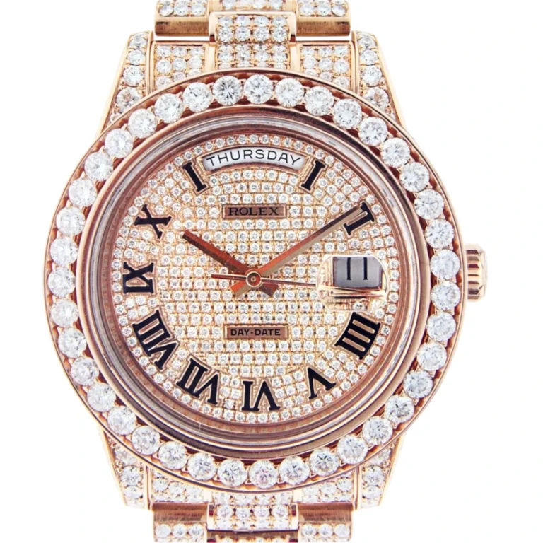 Diamond Rolex Day-Date 2 18K Pink Gold 41 MM Replica