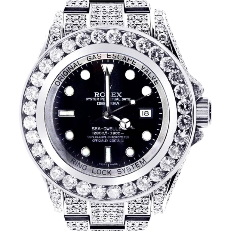 Diamond Rolex Deepsea Sea-Dweller Stainless Steel Replica