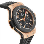 Hublot Big Bang Black Rose Gold with Black Rubber Watch Replica