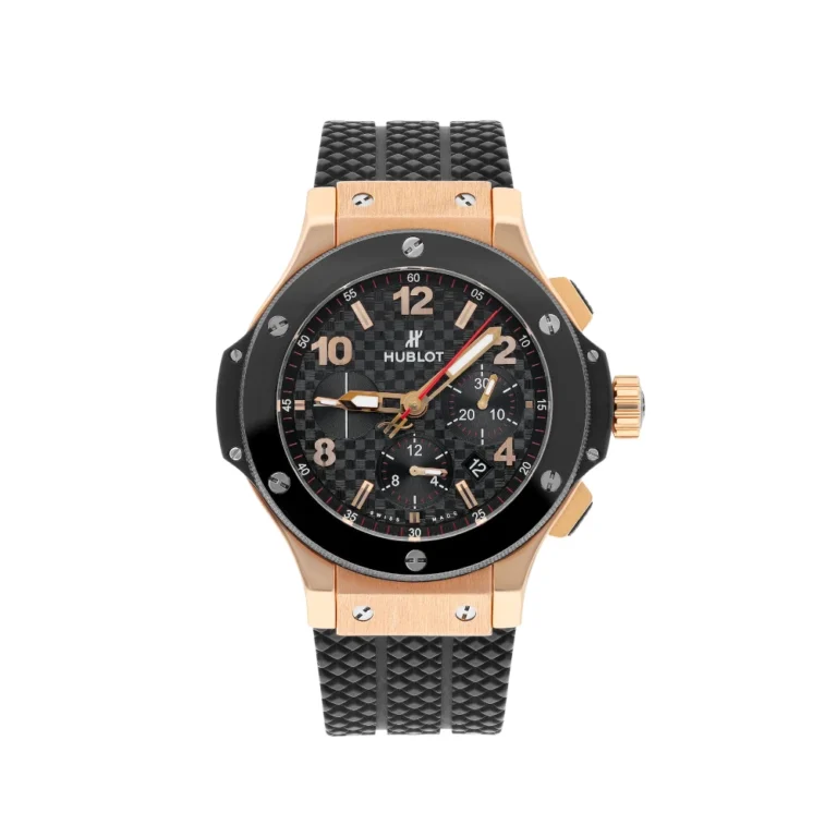 Hublot Big Bang Black Rose Gold with Black Rubber Watch Replica