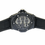 Hublot Big Bang Meca Black Ceramic with Black Rubber Watch Replica