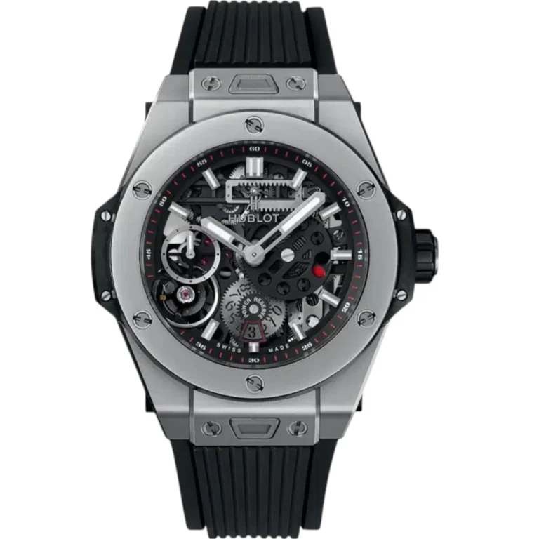 Hublot Big Bang Meca Titanium with Black Rubber Watch Replica