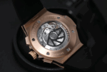 Hublot Big Bang Rose Gold with Black Rubber Watch Replica