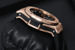Hublot Big Bang Rose Gold with Black Rubber Watch Replica