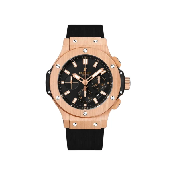 Hublot Big Bang Rose Gold with Black Rubber Watch Replica