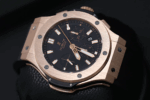 Hublot Big Bang Rose Gold with Black Rubber Watch Replica