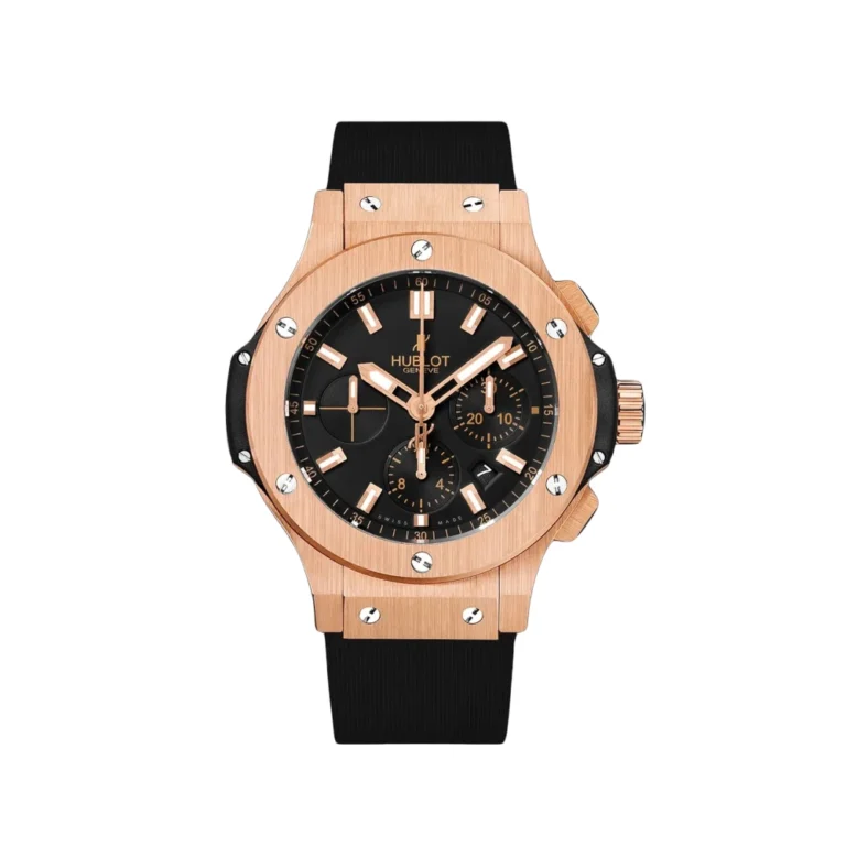 Hublot Big Bang Rose Gold with Black Rubber Watch Replica