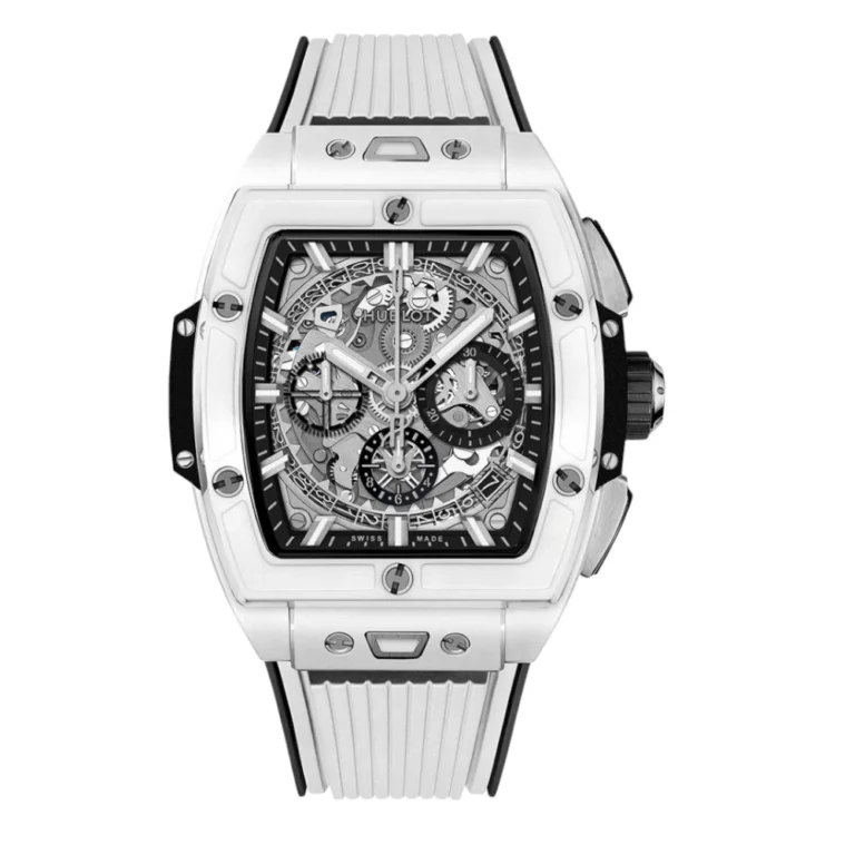Hublot Big Bang Spirit of 42mm White Ceramic With White Rubber Watch Replica