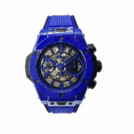 Hublot Big Bang Unico Blue Rubber Ceramic Watch Replica