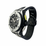 Hublot Big Bang Unico Carbon Fiber with Transparent Dial Watch Replica