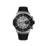 Hublot Big Bang Unico Chronograph Titanium with Black Rubber Watch Replica