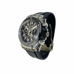 Hublot Big Bang Unico Chronograph Titanium with Black Rubber Watch Replica