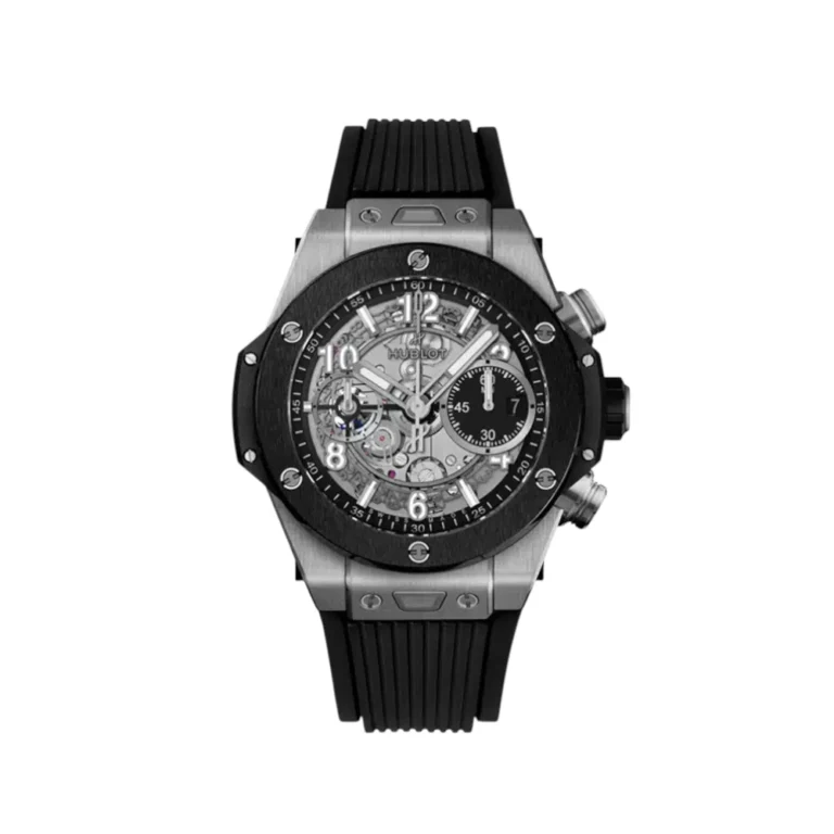 Hublot Big Bang Unico Chronograph Titanium with Black Rubber Watch Replica
