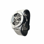 Hublot Big Bang Unico White Ceramic With White Rubber Watch Replica