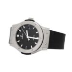 Hublot Classic Fusion 42mm Titanium Black Dial Replica