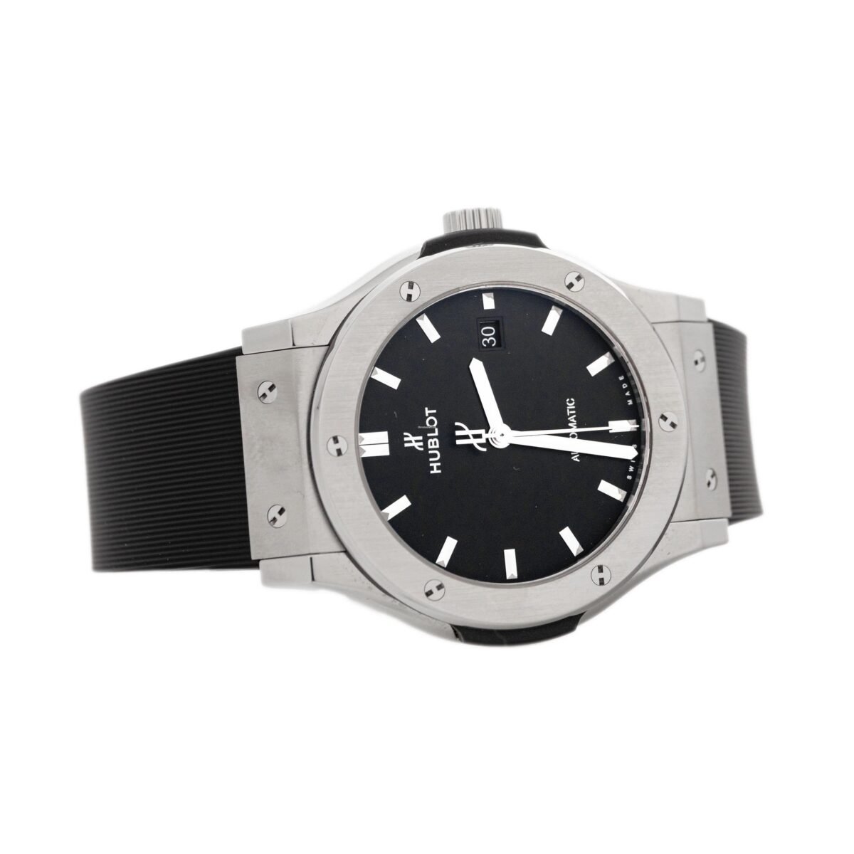 Hublot Classic Fusion 42mm Titanium Black Dial Replica