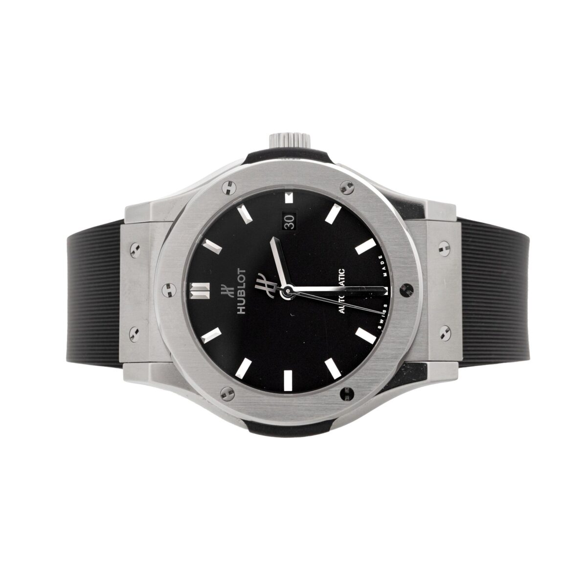 Hublot Classic Fusion 42mm Titanium Black Dial Replica