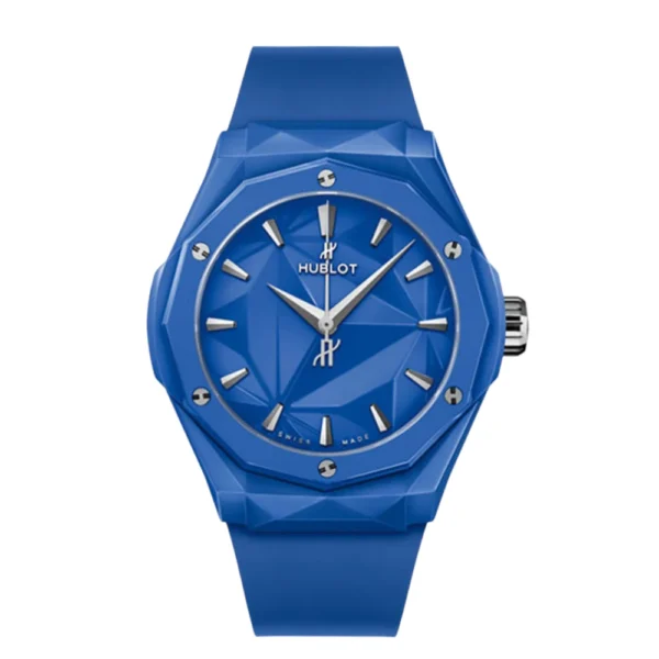 Hublot Classic Fusion Blue Ceramic 40 mm Blue Dial Watch Replica