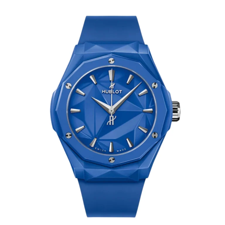 Hublot Classic Fusion Blue Ceramic 40 mm Blue Dial Watch Replica