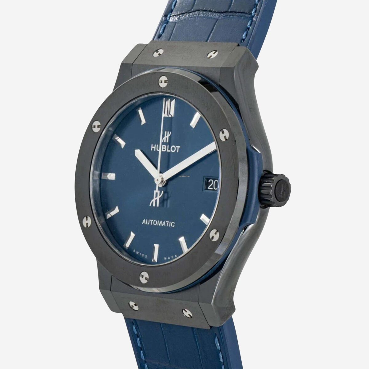 Hublot Classic Fusion Blue Ceramic Automatic Men's Watch Replica
