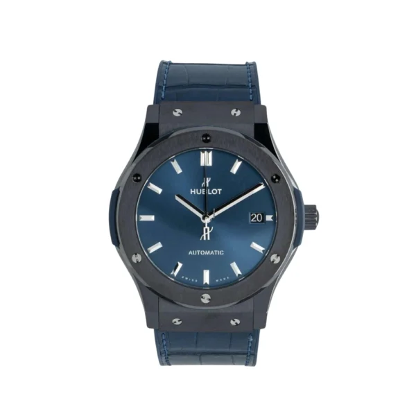 Hublot Classic Fusion Blue Ceramic Automatic Men's Watch Replica