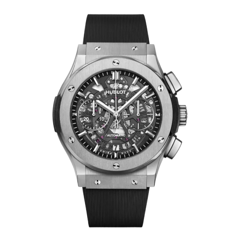Hublot Fusion Classic Aerofusion Titanium With Black Rubber Watch Replica