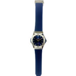 Hublot Fusion Classic Blue 42mm Grey titanium with Blue Dial Watch Replica