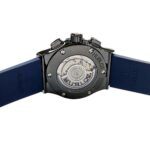 Hublot Fusion Classic Chronograph Ceramic With Blue Rubber Watch Blue Index Dial Replica
