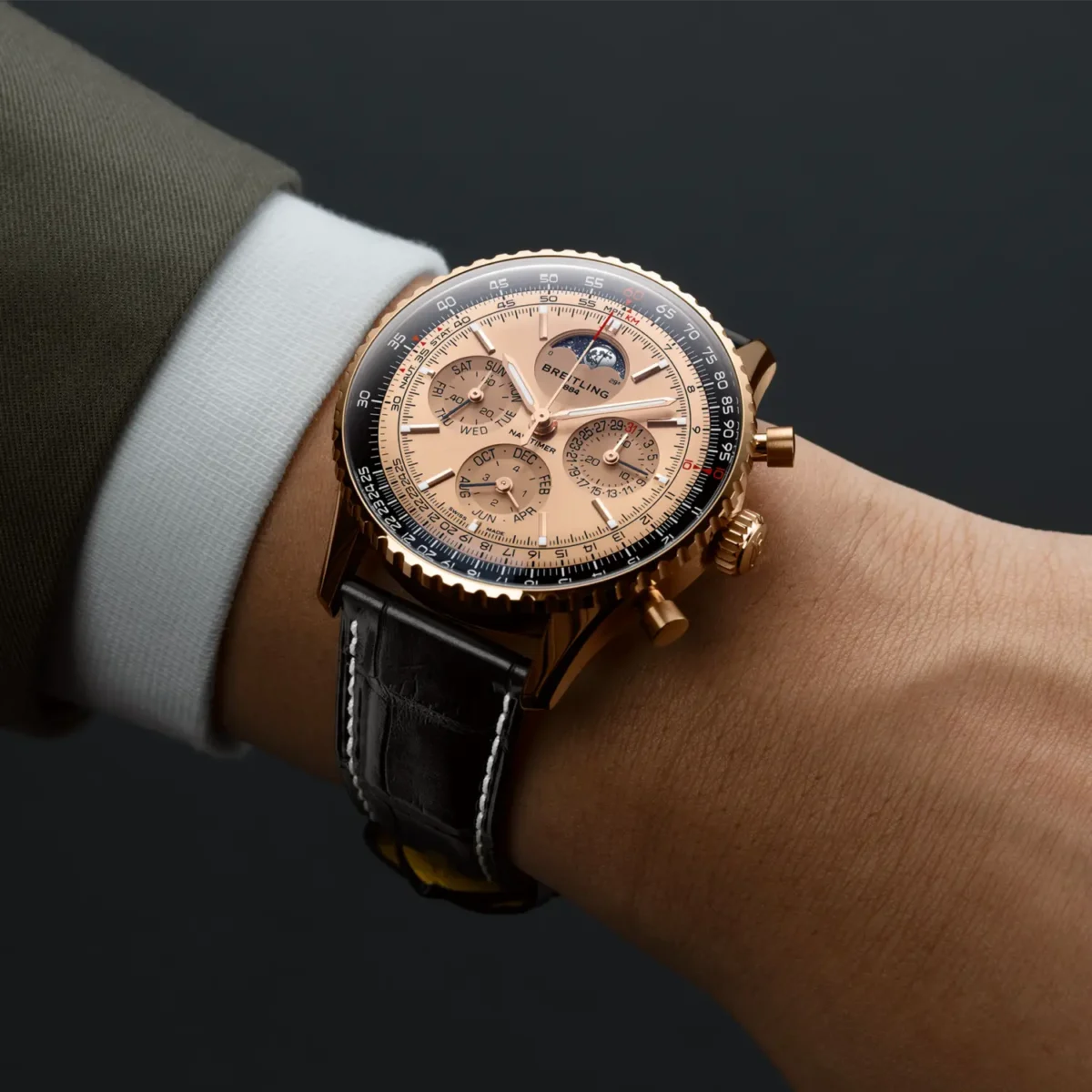 Navitimer B19 Chronograph 43 Perpetual Calendar 140th Anniversary Replica