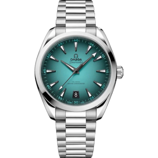 Omega Seamaster Aqua Terra 150M 41mm Mens Watch Turquoise Replica