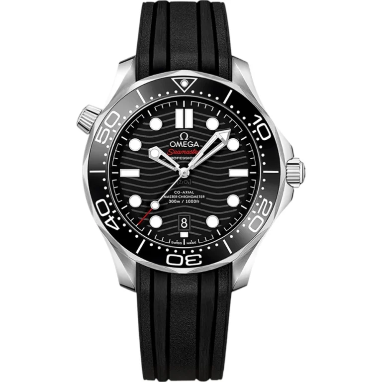 Omega Seamaster Diver 300 Co-Axial Men's Stainless steel Black Dial Watch Replica