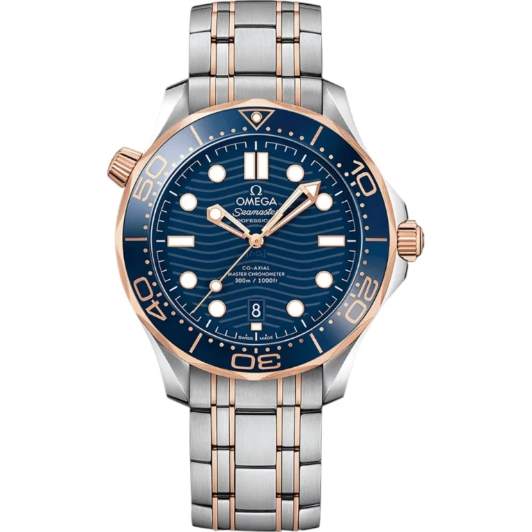 Omega Seamaster Diver 300 Co-Axial Stainless Steel Men's Blue Watch Replica