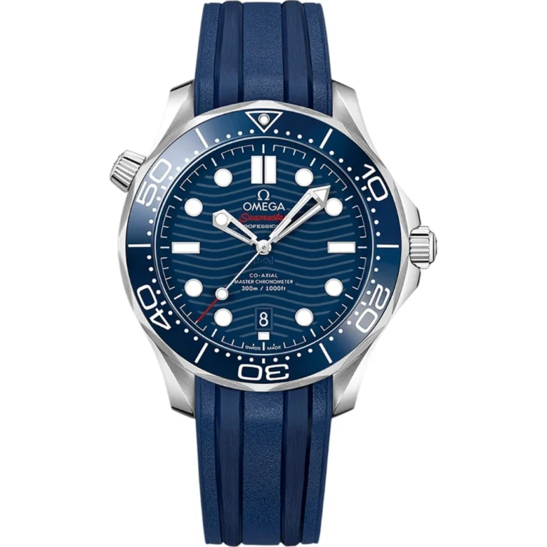 Omega Seamaster Diver 300 Co-Axial Mens Blue Dial Watch Replica