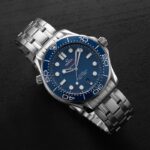 Omega Seamaster Diver 300 Co-Axial Mens Stainless steel & Blue Dial Watch Replica