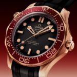 Omega Seamaster Diver 300M 42mm Mens Watch Black Rubber Strap Replica
