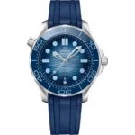 Omega Seamaster Diver 300M Co-Axial Master Chronometer 42mm Summer Blue Replica