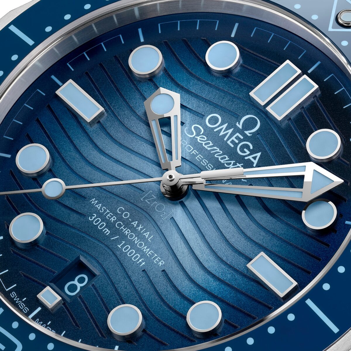 Omega Seamaster Diver 300M Co-Axial Master Chronometer 42mm Summer Blue Replica
