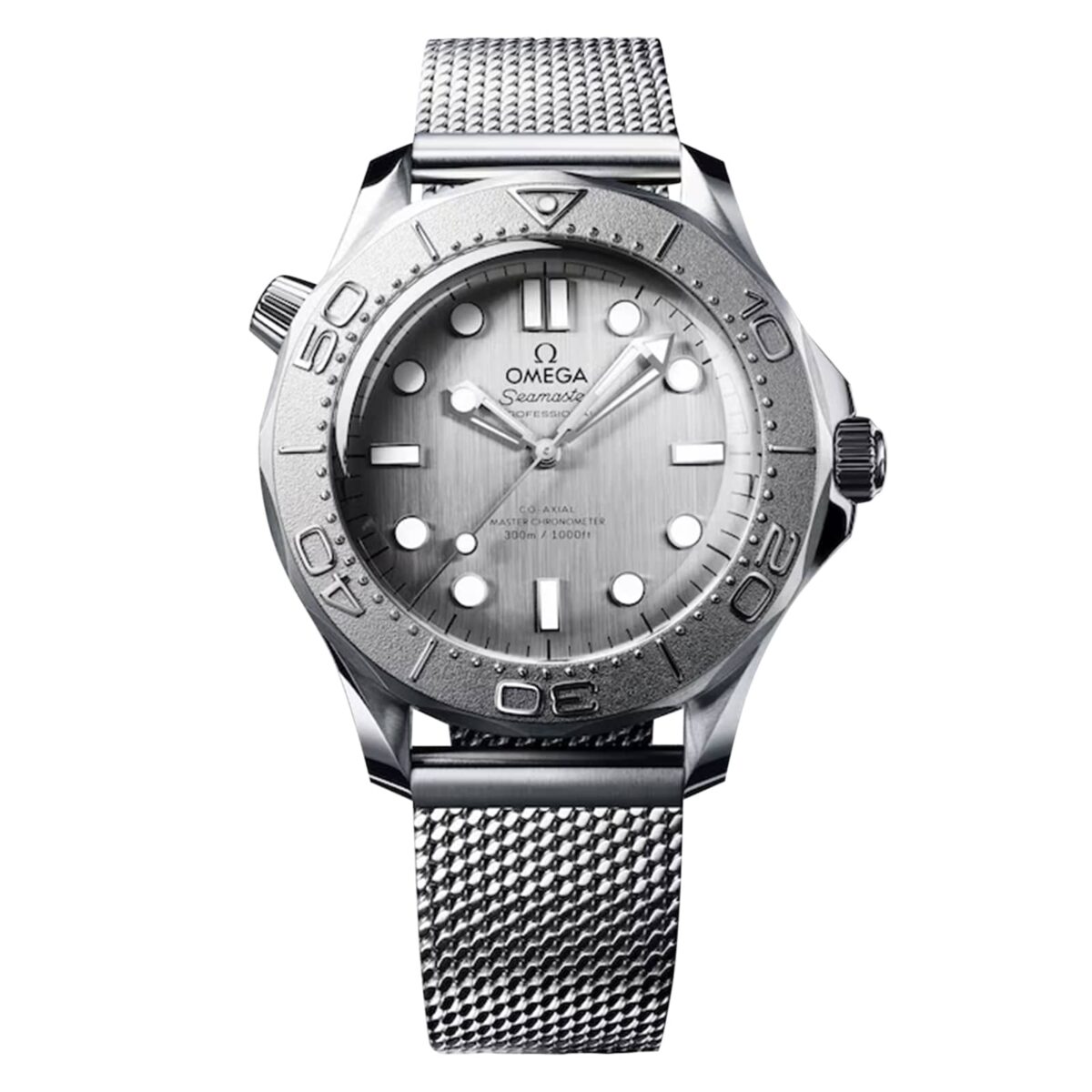 Omega Seamaster Diver 300M Grey Dial 42mm Automatic Mens Watch Replica