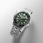 Omega Seamaster Diver 300m Co-Axial Master Chronometer 42mm Mens Watch Green Replica