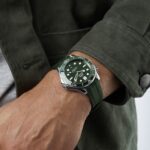 Omega Seamaster Diver 300m Co-Axial Master Chronometer 42mm Rubber Strap Men's Watch Green Replica