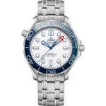 Omega Seamaster Diver Americas Cup 300m 42mm Mens Watch White Replica