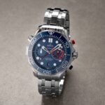 Omega Seamaster Diver Co-Axial Master Chronometer Chronograph 44mm Mens Watch Replica