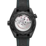 Omega Seamaster Planet Ocean 600M 45.5 mm Mens Watch Black Ceramic on Rubber Strap Blue Replica
