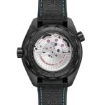 Omega Seamaster Planet Ocean 600M 45.5 mm Mens Watch Black Ceramic on Rubber Strap Blue Replica