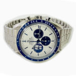 Omega Speedmaster Chronograph Stainless Steel Watch Silver Dial Replica