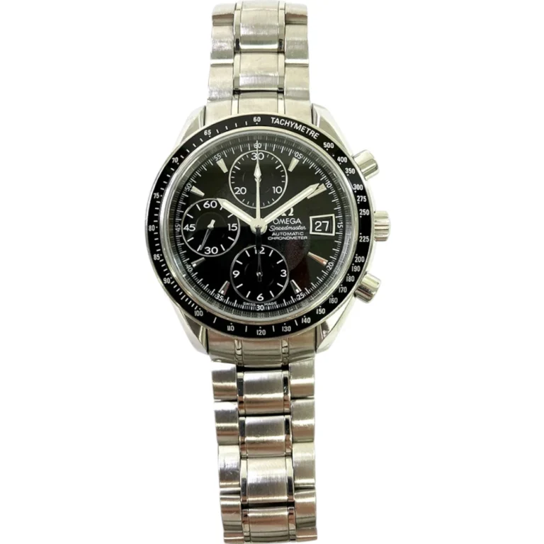 Omega Speedmaster 40mm Chronograph Stainless Steel Watch Black Dial Replica