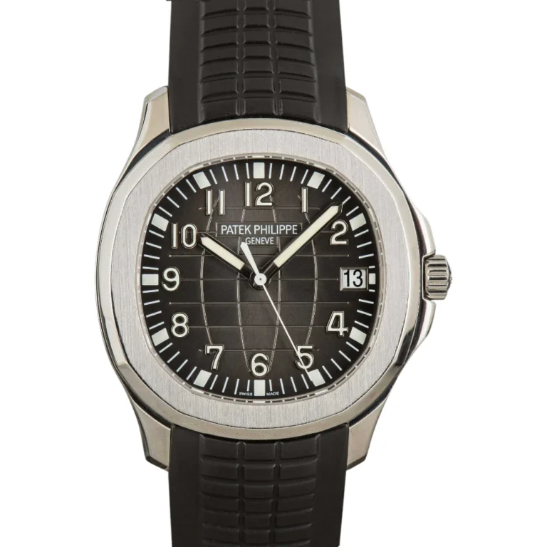 Patek Philippe Aquanaut Black Embossed Dial Replica