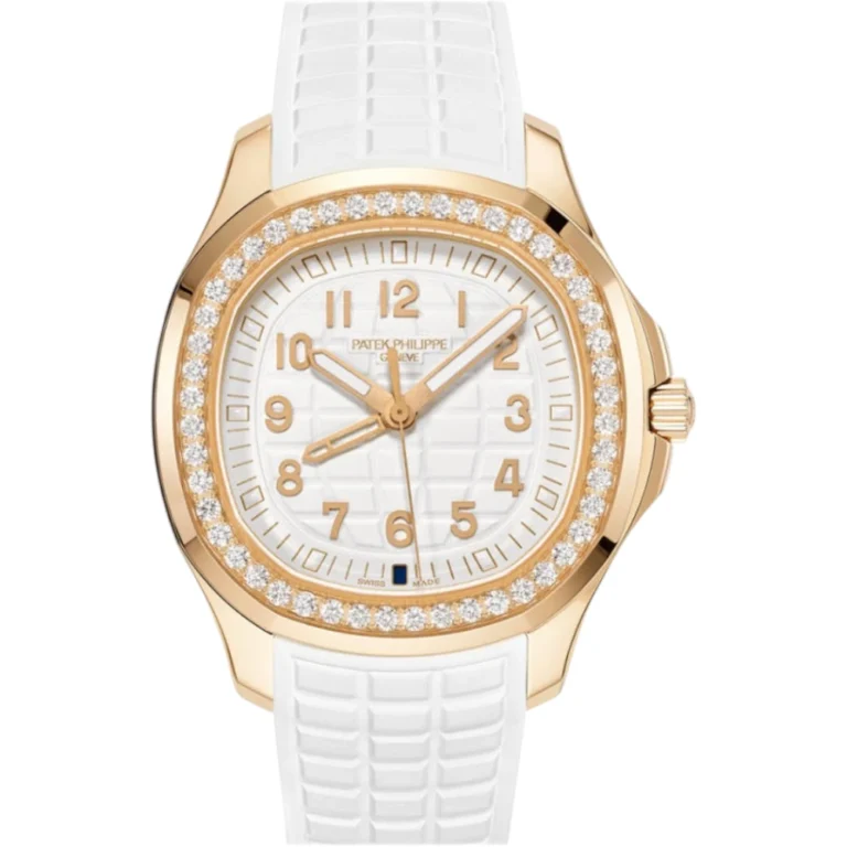 Patek Philippe Aquanaut Luce Automatic Rose Gold White Dial Watch Replica