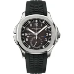 Patek Philippe Aquanaut Dual Time Black Dial Automatic Men's Watch Replica