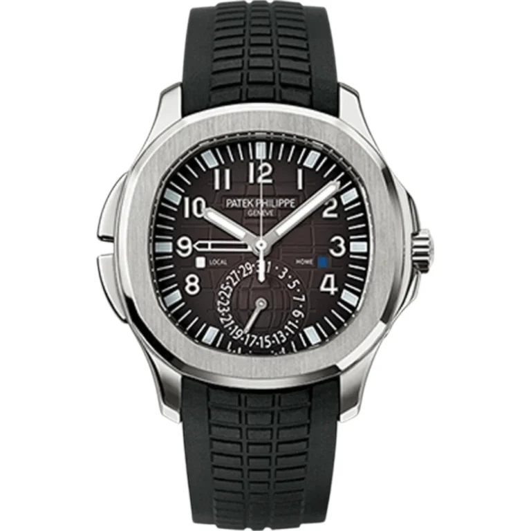 Patek Philippe Aquanaut Dual Time Black Dial Automatic Men's Watch Replica